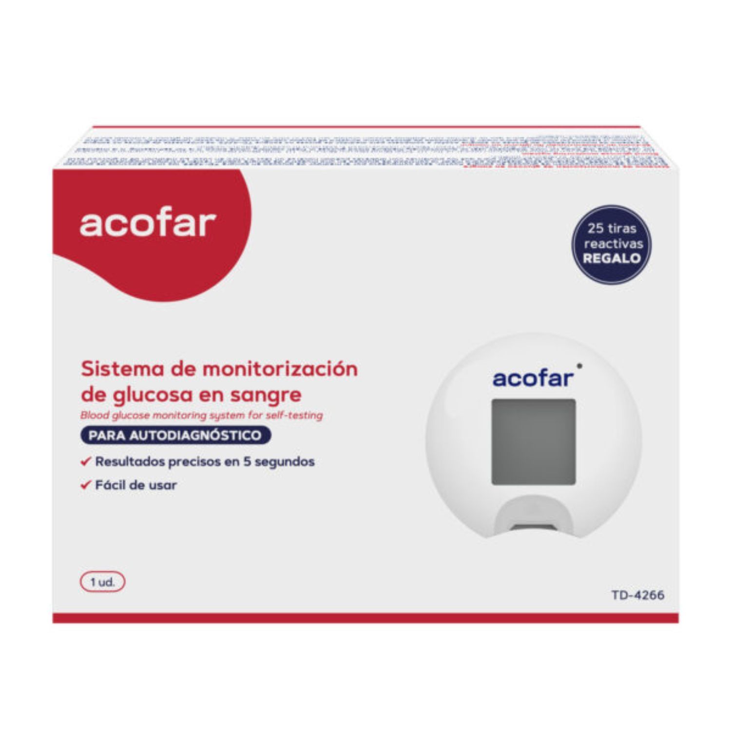 ACOFAR Glucómetro Kit