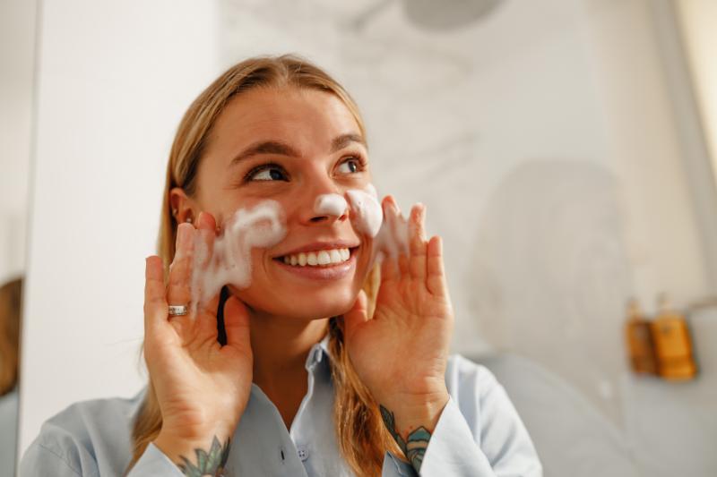 Limpieza con espuma