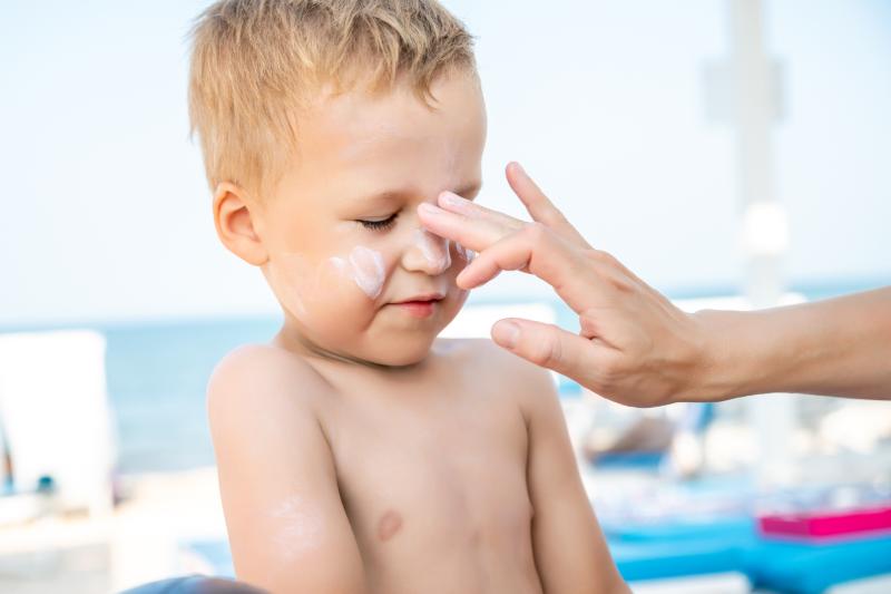 Piel sensible niños