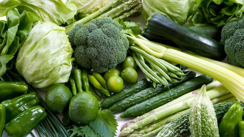 Verduras verdes