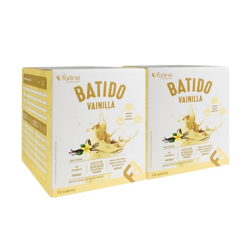 Batido vainilla duplo